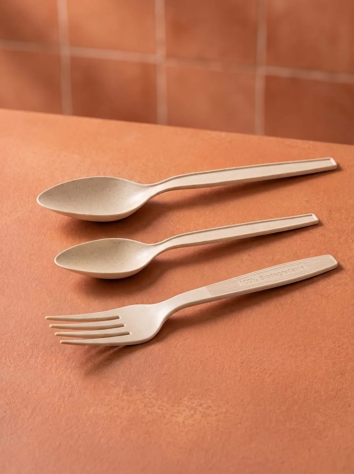 Oracle Group Eco Cutlery cornstarch spoons and fork