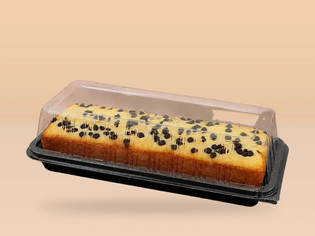 Oracle Group PET dry cake box 1757 with a dry cake
