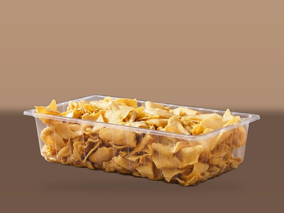 Oracle Group PP rectangular containers 5579 to 5581 with namkeen