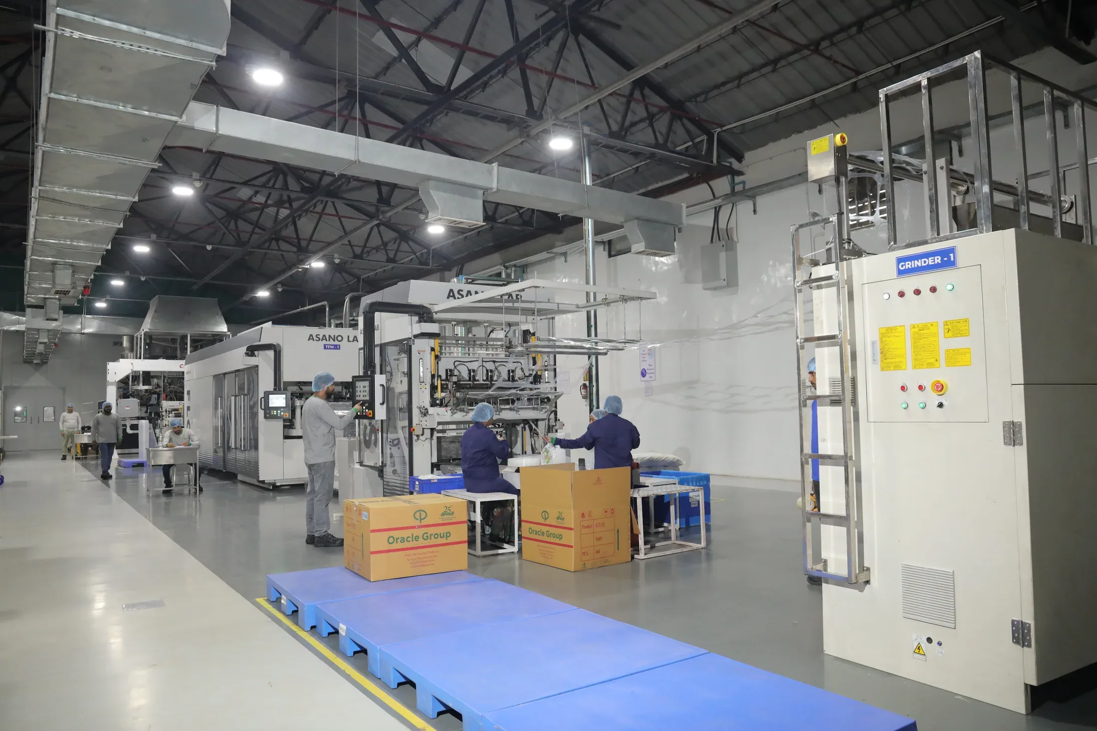Oracle Group production floor, Silvassa