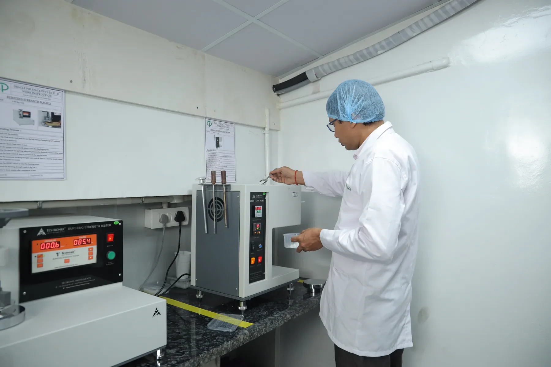 Quality checks on the production line at Oracle Group